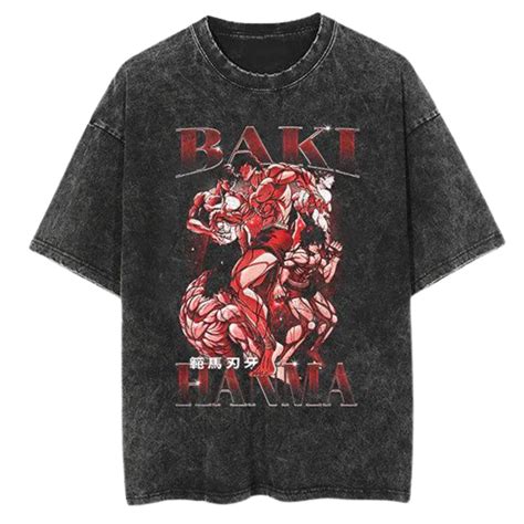 Baki Hanma Vintage Tee – otakusheavenindia
