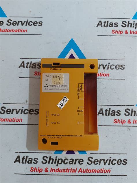 KOYO E-01B-4130 PROGRAMMABLE CONTROLLER – Atlas Shipcare Services