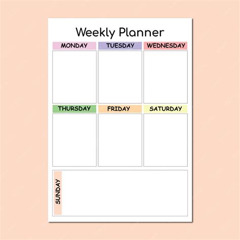 Schedule Planner Layout 的图像结果