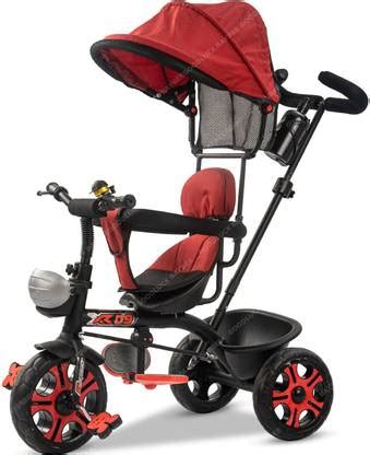 GoodLuck Baybee 3 in 1 Baby/Kids Tricycle with Wheels, UV Canopy ...