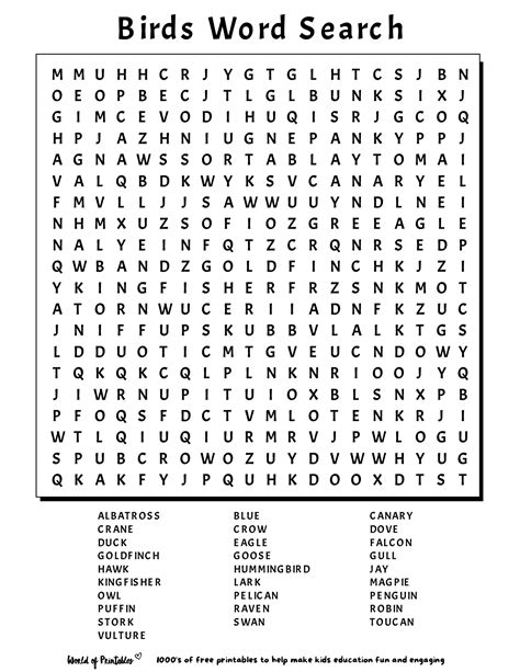 Large Printable Word Search Puzzles - Word Search Maker
