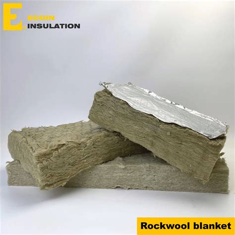 150 Kg M3 130kg/M3 High Density Mineral Wool Rockwool 100mm THK Rock ...
