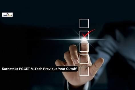 Karnataka PGCET M.Tech Cutoff: Check 2021 and 2020 college-wise cutoff ...