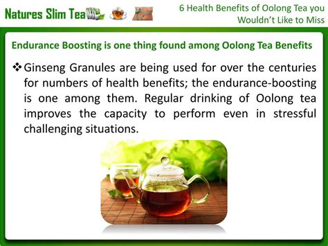 PPT - 6 Health Benefits of Oolong Tea you Wouldn’t Like to Miss PowerPoint Presentation - ID:7552043