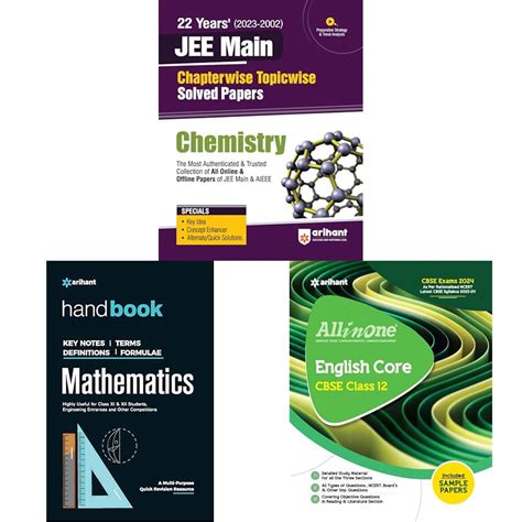 Buy Arihant 22 Years' Chapterwise Topicwise (2023-2002) JEE Main Solved ...