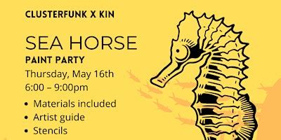 Seahorse Paint Night | KIN Windsor: Tickets, Dates & Itineraries | Trip.com