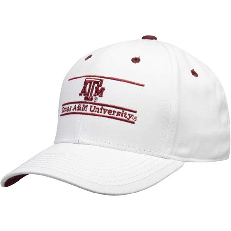 The Game Texas AM Aggies ATM Classic Bar Adjustable Snapback Hat | Academy
