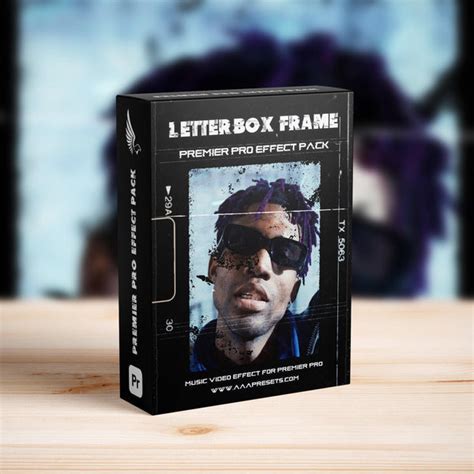 Letterbox Film Frame Overlays in Premiere Pro | Premiere Pro Transitions