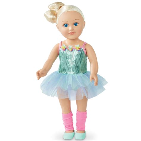 My Life As Estella Posable 18-Inch Doll, Blonde Hair, Blue Eyes, Ballet ...