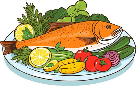 cooked fish clipart #4011128 | Clipart Library