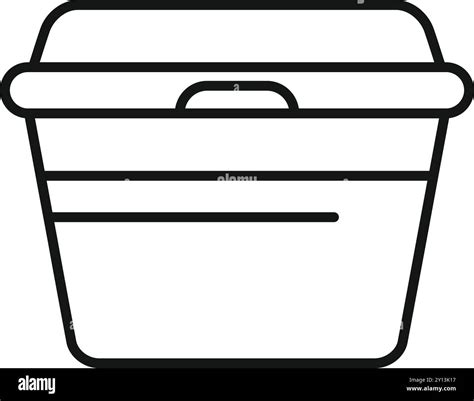 Simple and practical lunch box container, keeping food fresh and ready ...