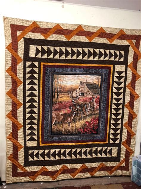 Panel Quilts with Borders 的图像结果