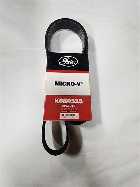 Serpentine Belt-Premium OE Micro-V Belt Gates K080515 for sale online ...
