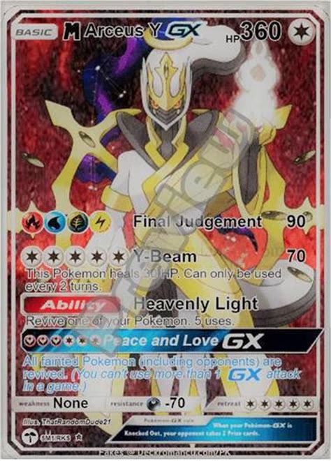 Arceus Pokemon Card