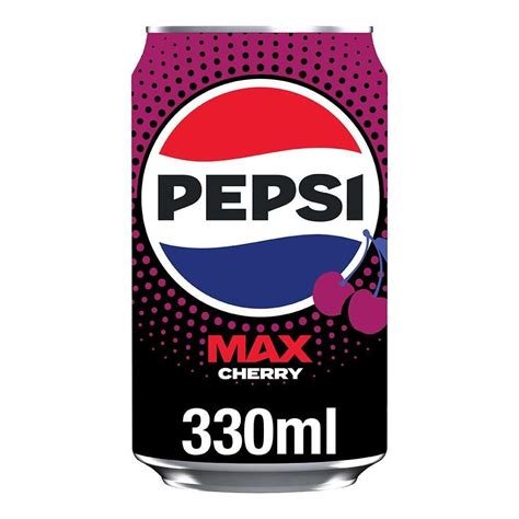 pepsi max cherry cola 24 x 330 ml - cola soft drink India | Ubuy