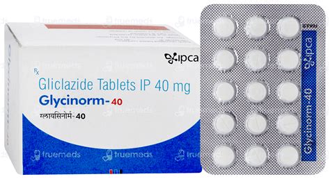 Glycinorm 40 Mg Tablet 15 - Uses, Side Effects, Dosage, Price | Truemeds