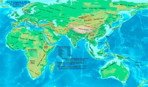 Map Of Eastern Hemisphere | Adams Printable Map