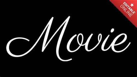 Image result for Movie Text Design