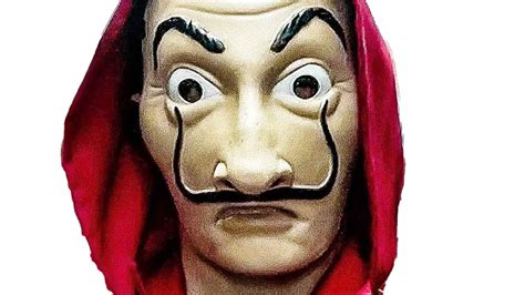 Money Heist Mask PNG 的图像结果