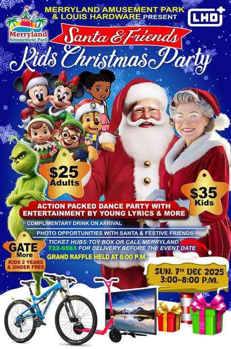 Santa and Friends - Kids Christmas Party , Sir Sydney Walling Hwy ...