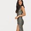 Image result for High Neck Maxi Cocktail Dress