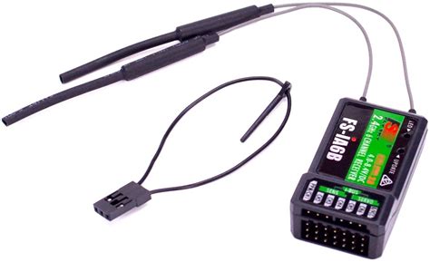 Buy DollaTek FS-iA6B Receiver 2.4G 6CH with Double Antenna Compatible ...