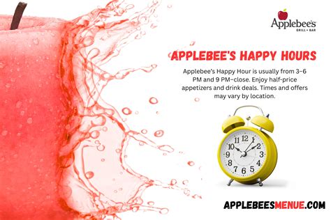 Applebee’s Happy Hour Menu with Prices and Time 2026