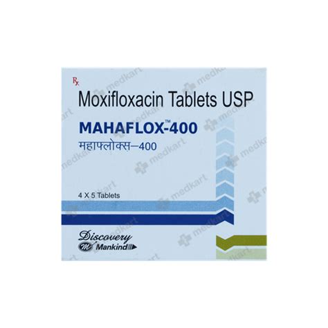 MAHAFLOX 400MG TABLET 5'S, Price, Composition & Generic Alternatives ...