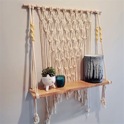 Image result for Macrame Shelves Tutorials