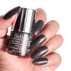 Buy Debelle Gel Nail Polish Copper Glaze (Dark Grey Nail Paint)|Non Uv ...