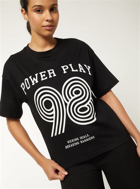 Buy Women Printed Oversized T-shirt Online at just Rs. 499.0 ...