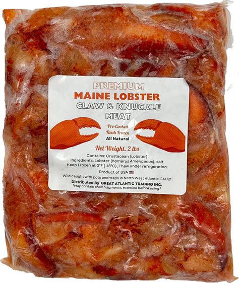 Amazon.com: Maine Lobster CNK Meat | Fully Cooked Ready to Eat Claw and ...