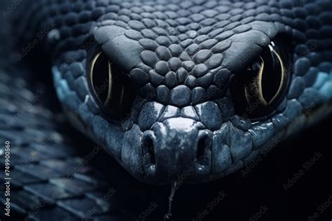 Colorful snake python cobra viper forest hiding waiting for prey rainforest jungle untouched ...