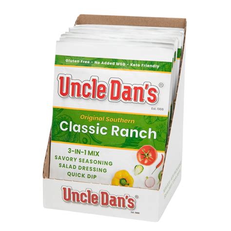 Uncle Dan's Best Ranch Collection - Premier Selection of Ranch Flavors ...