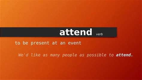 attend , Meaning of attend , Definition of attend , Pronunciation of ...