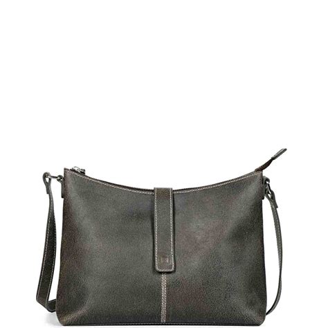 Favore Black Leather Oversized Structured Sling Bag – SaintG India