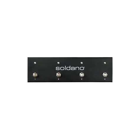 Soldano 4-Channel MIDI Switch MIDI Footswitch – Stompbox.in