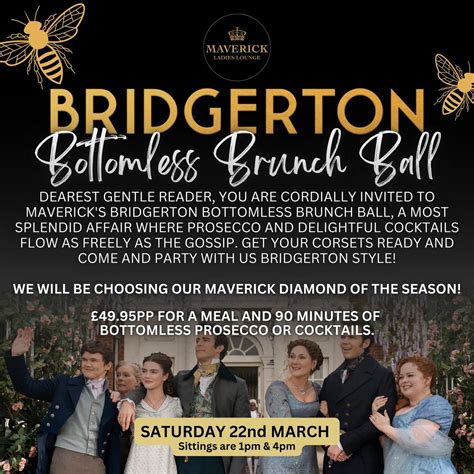 Bridgerton Bottomless Ball!, The Royal Victoria And Bull Hotel, 16 The ...
