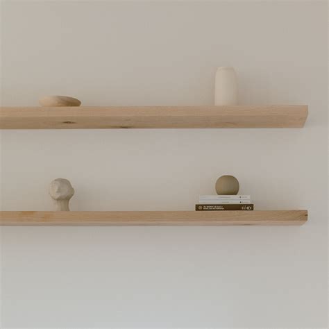 White Oak Floating Shelves | Urbandi
