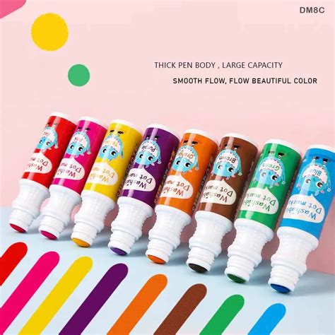 Dot Markers for Toddlers Kids, 8 Colors – Brainwave61