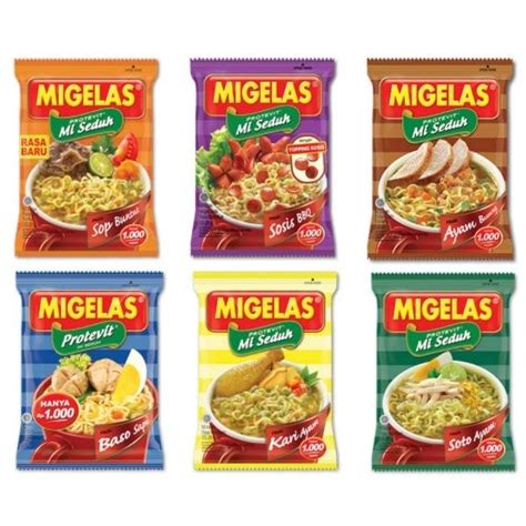 Jual MIGELAS ECER 28 GRAM RENCENG MI SEDUH GELAS MIE AYAM BAWANG BASO ...