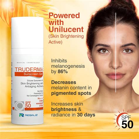 Buy Truderma Sunscreen Gel SPF 50 PA 50Gm Now – Wonder Skin Glam