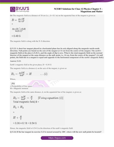 Image result for Question Bank Physics Class 12 Solution Unit 5 Lesson 5