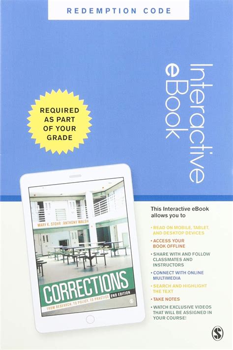 Buy Corrections - Interactive Ebook: From Research, to Policy, to ...