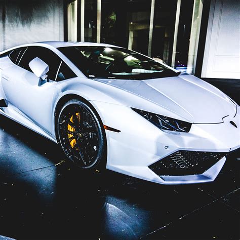 Download wallpaper 3415x3415 auto, side view, sports car, white ipad ...