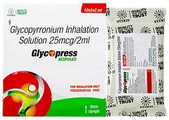 Glycohale 2 2ml Pack Of 5 Respules - Uses, Side Effects, Dosage, Price ...
