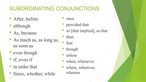 Connectors & conjunctions | PPTX