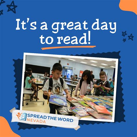 Spread the Word Nevada on LinkedIn: It's a great day to read! Embrace ...