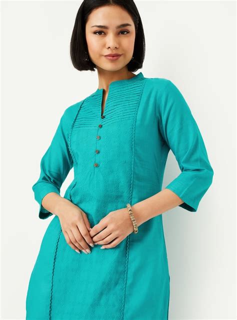 Buy Women Embroidered Straight Kurta Online at just Rs. 699.0 ...