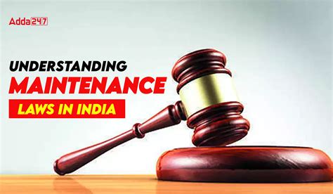 Maintenance Laws
